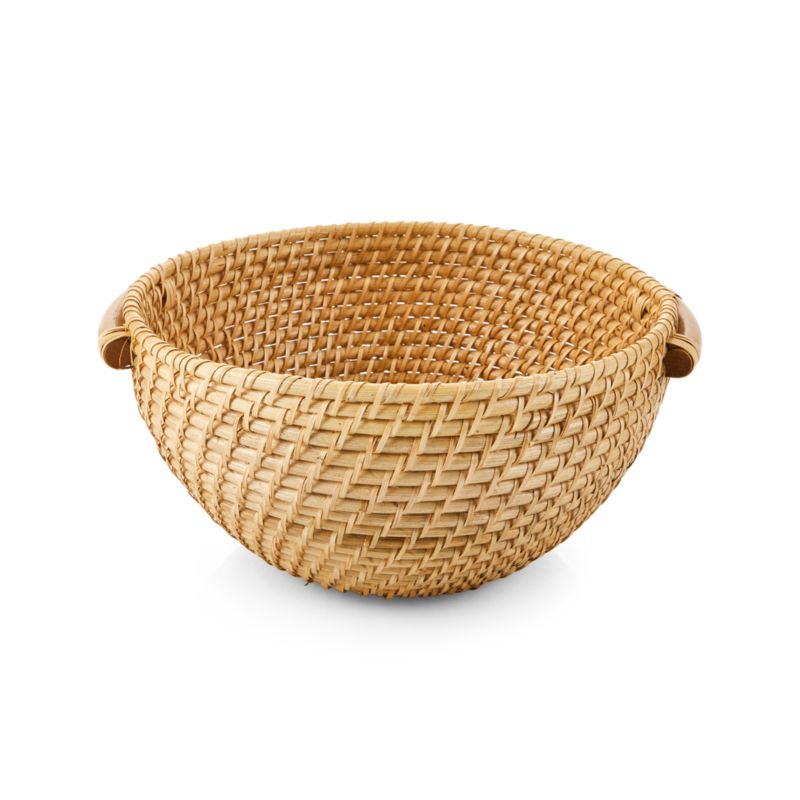 Artesia Natural Rattan Bowl with Handles - image 8 of 10