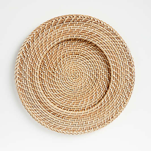 Artesia Natural Rattan Charger Plate