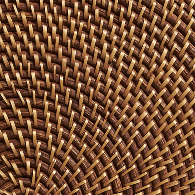 Artesia Round Honey Woven Rattan Placemat - image 8 of 13