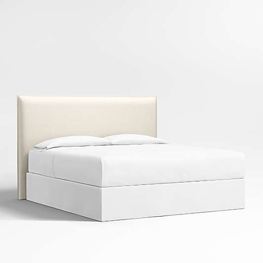 Arvada 54" Ivory Upholstered King Headboard