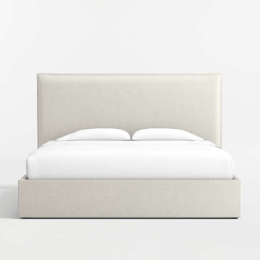 Arvada Flange Upholstered King Storage Bed