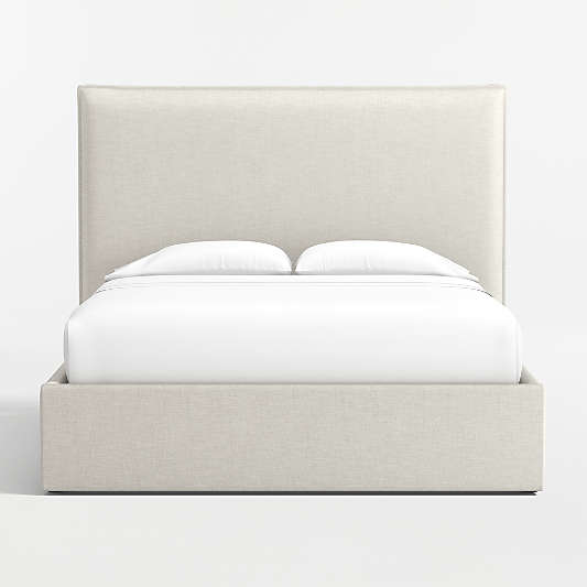 Arvada Flange Upholstered Queen Storage Bed