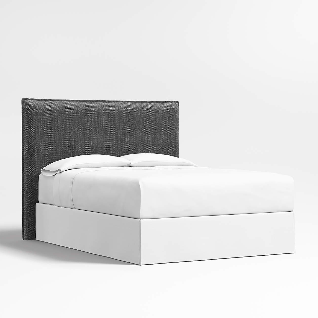 Arvada 54" Charcoal Grey Queen Upholstered Headboard + Reviews Crate