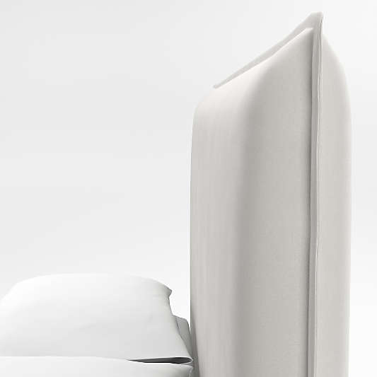 Arvada 54" Beige Upholstered Headboard
