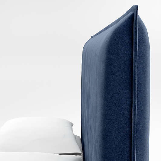 Arvada 54" Navy Upholstered Headboard