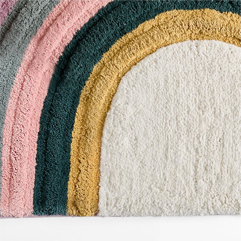 Asha Rainbow Cotton Kids Bath Mat - image 3 of 4