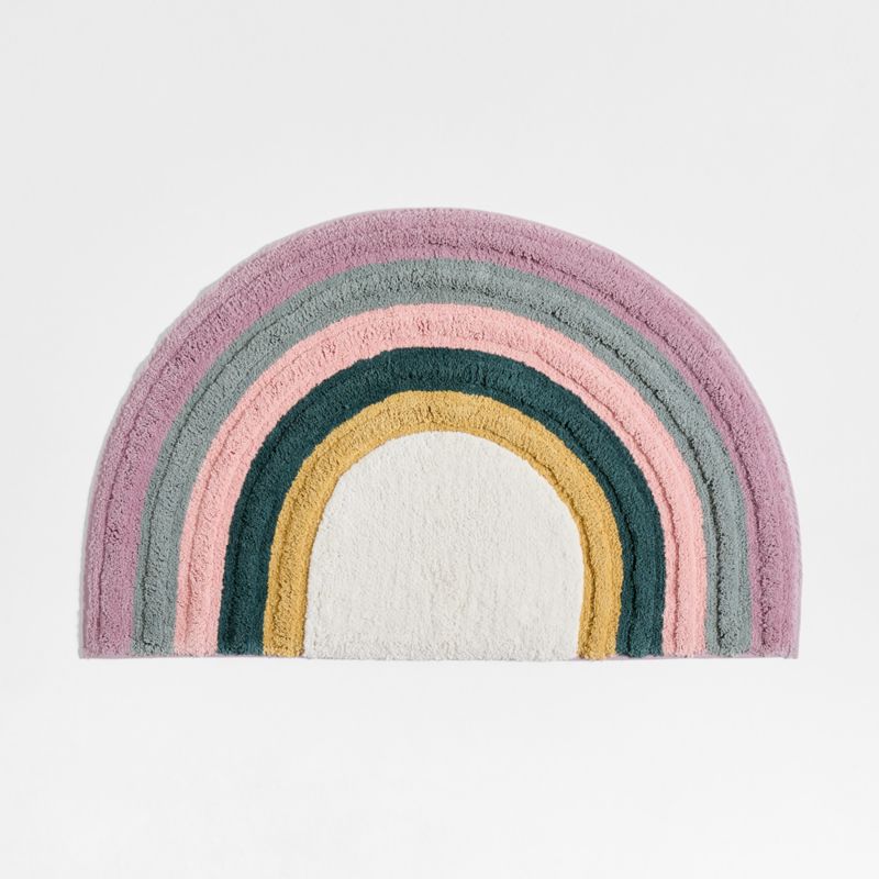 Asha Rainbow Cotton Kids Bath Mat - image 0 of 6