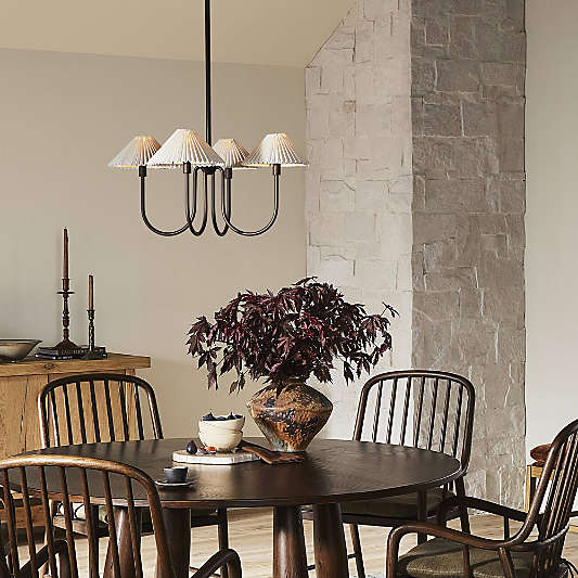 Ashby Bronze Chandelier Light 27"