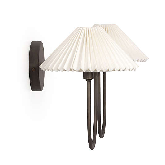 Ashby Bronze Double Wall Sconce Light