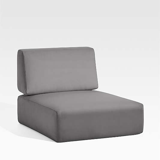 Ashore Lounge Chair Charcoal Sunbrella ® Cushions