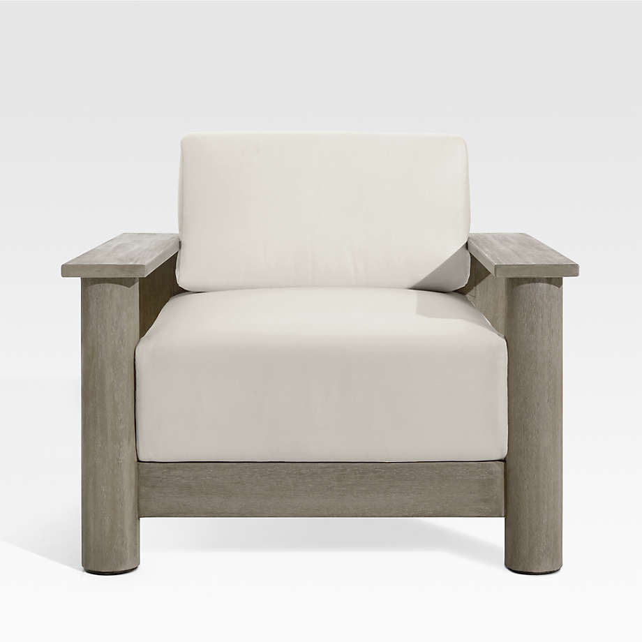 Ashore Lounge Chair Canvas Ivory Sunbrella Cushion Reviews