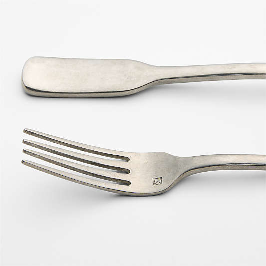 Ashton Brushed Silver 5-Piece Place Setting