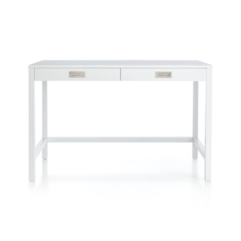 Aspect White Desk - image 5 of 7