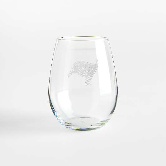 NFL Tampa Bay Buccaneers Aspen 11.75-Oz. Stemless Wine Glass, Set of 4