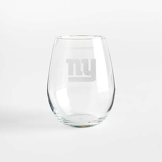 NFL New York Giants Aspen 11.75-Oz. Stemless Wine Glass, Set of 4