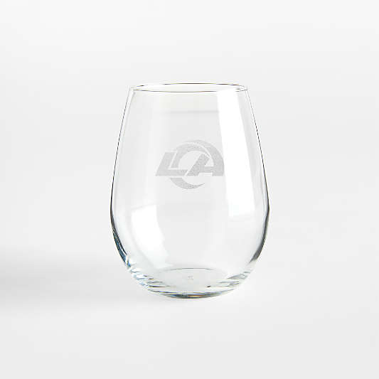 NFL Los Angeles Rams Aspen 11.75-Oz. Stemless Wine Glass, Set of 4