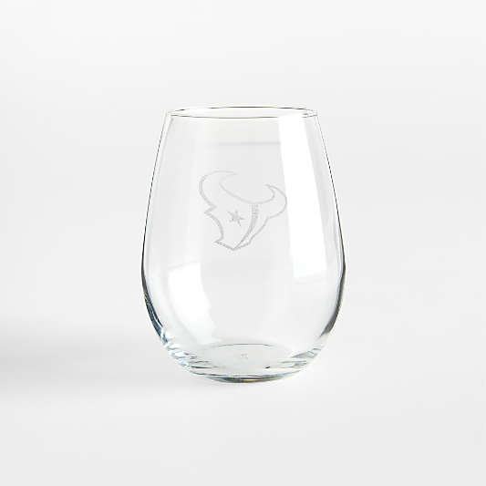 NFL Aspen 11.75-Oz. Stemless Wine Glass, Set of 4