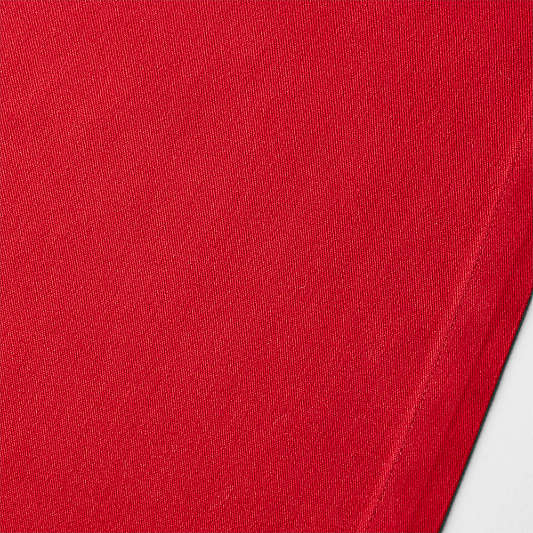 Aspen 120" Red Organic Cotton Runner