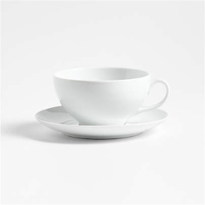 Aspen 12-oz. Cappuccino Cup with Saucer