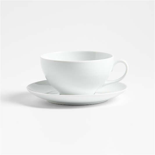 Aspen 12-oz. Cappuccino Cup with Saucer