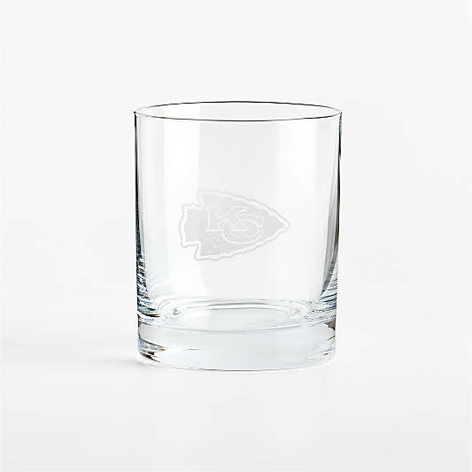 NFL Kansas City Chiefs Aspen 12-Oz. Double Old-Fashioned Glass, Set of 4