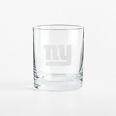 View NFL New York Giants Aspen 12-Oz. Double Old-Fashioned Glass, Set of 4 details