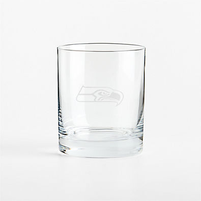 View NFL Seattle Seahawks Aspen 12-Oz. Double Old-Fashioned Glass, Set of 4 details