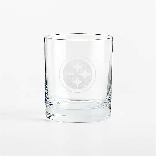 NFL Pittsburgh Steelers Aspen 12-Oz. Double Old-Fashioned Glass, Set of 4