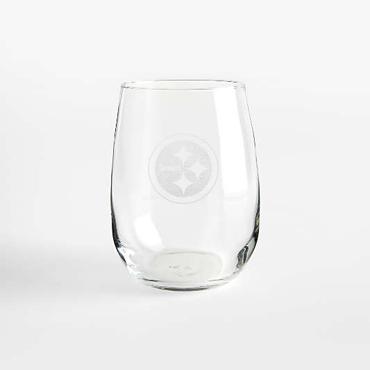 NFL Pittsburgh Steelers Aspen 17-Oz. Stemless Wine Glass, Set of 4