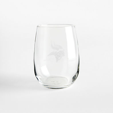 View NFL Minnesota Vikings Aspen 17-Oz. Stemless Wine Glass, Set of 4 details