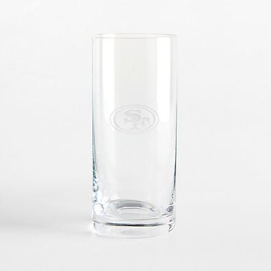 View NFL San Francisco 49ers Aspen 18-Oz. Highball Glass, Set of 4 details