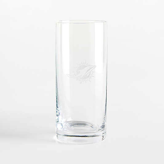 NFL Miami Dolphins Aspen 18-Oz. Highball Glass, Set of 4