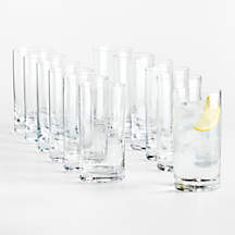 Aspen 18-Oz. Highball Glasses, Set of 12 + Reviews | Crate & Barrel