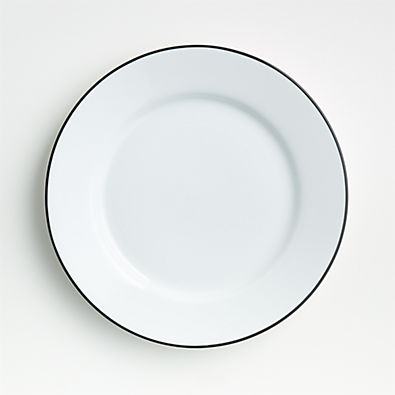View Aspen Rimmed Black Band Dinner Plate details