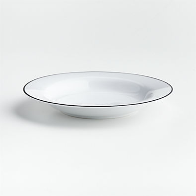 View Aspen Rimmed Black Band Low Bowl details