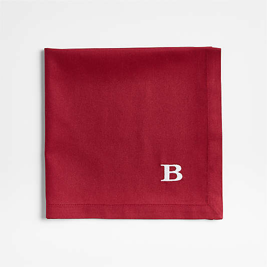 Aspen Luminous Red Organic Cotton Napkin