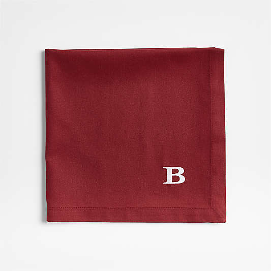 Aspen Luminous Red Organic Cotton Napkin