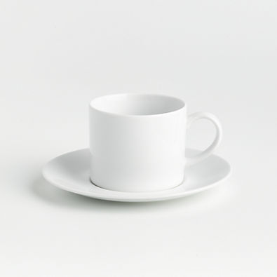 View Aspen 9-oz. Porcelain Cup and Saucer details