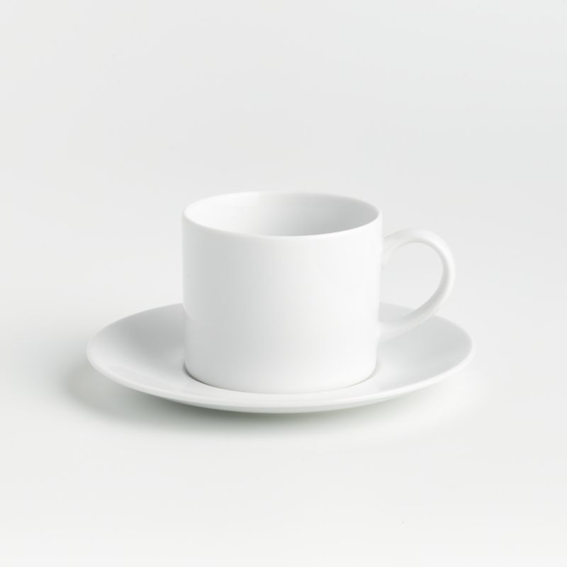 Aspen Cup and Saucer, Set of Eight