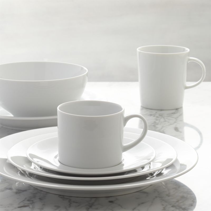 Aspen Espresso Cup with Saucer, Set of 8 + Reviews