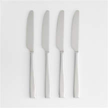 Aspen Dinner Knives, Set of 4 + Reviews | Crate & Barrel