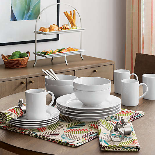 Aspen Rimmed Dinnerware