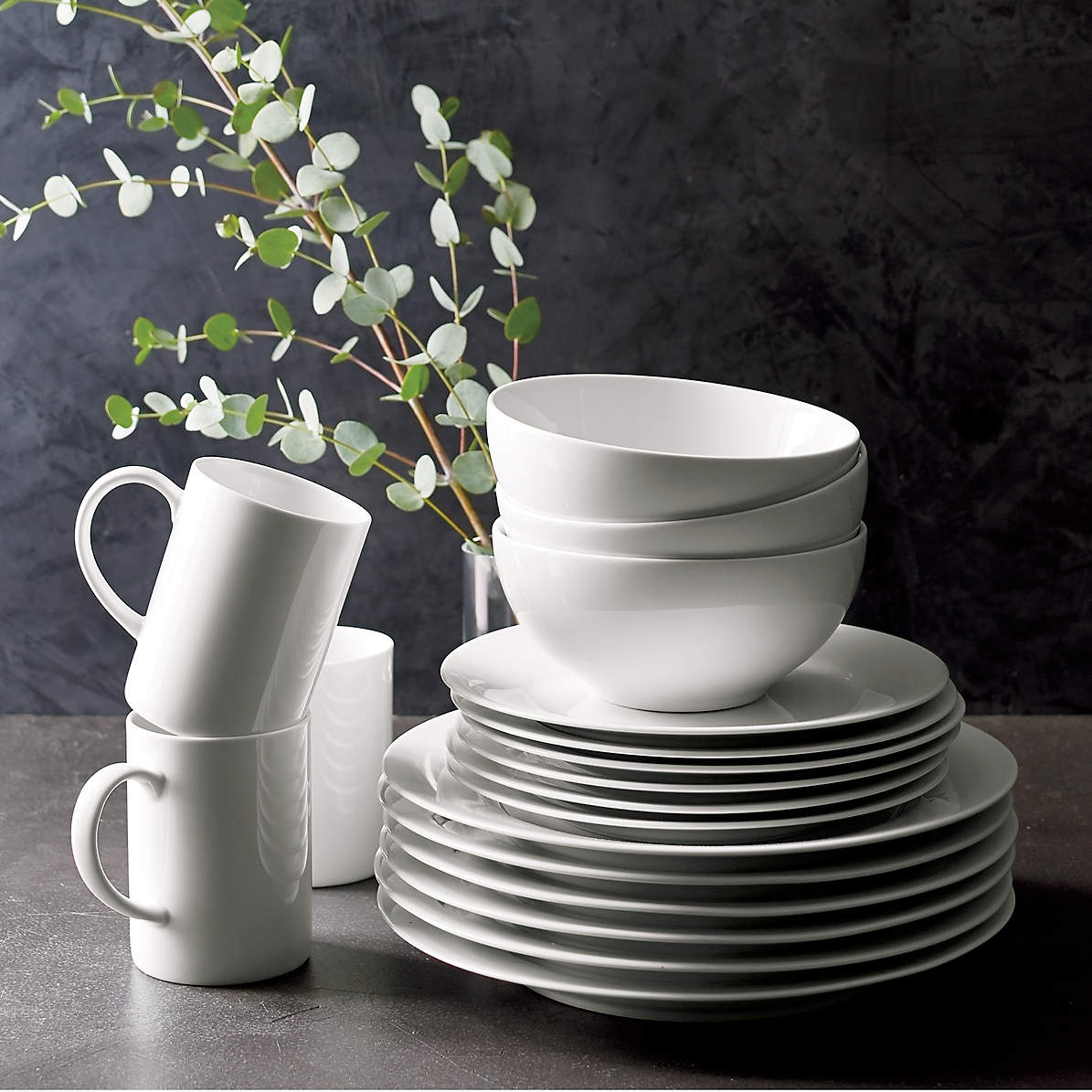 crate and barrel dishes
