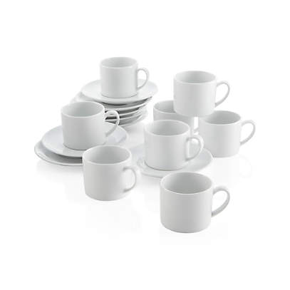 Espresso Cup Set with Rack