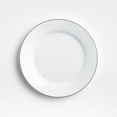 View Aspen Rimmed Grey Band Salad Plate details