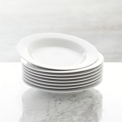 View Aspen Rimmed Low Bowl 9", Set of 8 details