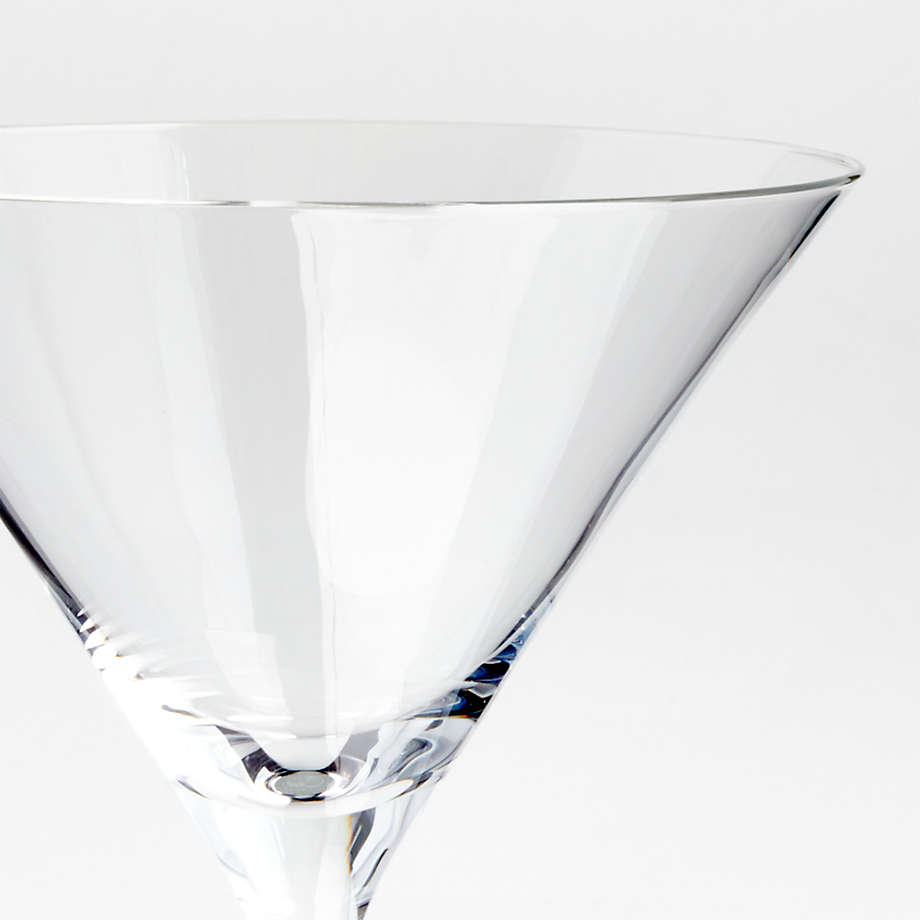 8 Oak Lane Glass Stemmed Martini Glasses, Set of 4