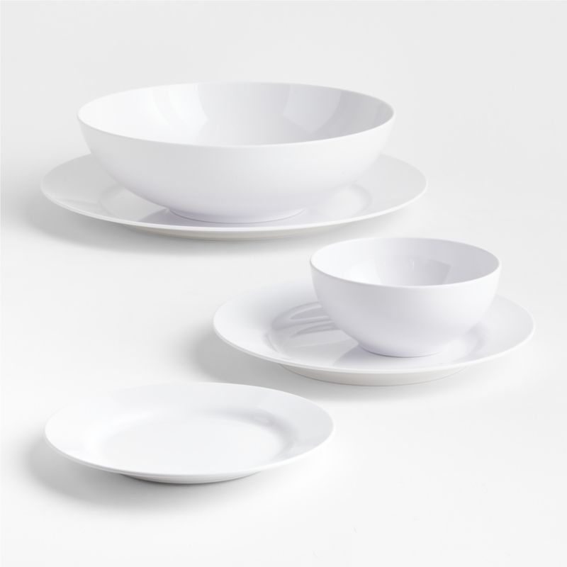 Aspen Rimmed Melamine Salad Plate - image 1 of 3