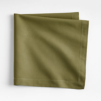 View Aspen Moss Cotton Napkin details