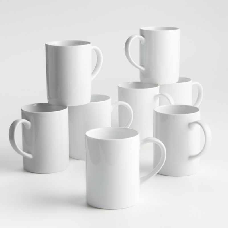 Aspen Mugs 15-Oz., Set of 8 + Reviews, Crate & Barrel